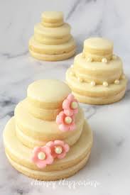 Wedding Cake Cookies Hungry Happenings In 2020 Wedding Cake Cookies Buffet Food White Chocolate Chip Cookies