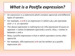It works with both letter and number. Infix To Postfix Conversion Powerpoint Slides