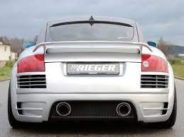 Audi Tt Mk1 R Frame Rieger Body Kit Full Rear Bumper