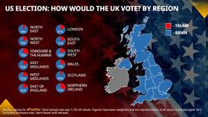 Us Election Britain Would Vote Trump Out Of The White House If Given A Vote