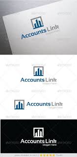 Accounts Link Finance Logo Logo Templates Abstract Logo