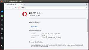 To keep things sane, i thought to consolidate all opera updates into one thread. 14 04 Opera Demanding That I Upgrade To Use Vpn But Opera Already In The Newest Version Ask Ubuntu