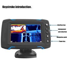 Us 811 25 19 Off Marine Gps Gps Accessories Touch Screen Fish Finder Gps Navigation Chart Side Scan Full Scan Sonar Fish Detector Display In