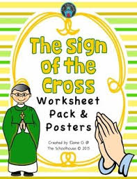 Tptchristmasinjuly This Is A Large Pack For The Sign Of The Cross Prayer For Early Learners There Sign Of The Cross Prayers For Children Elementary Lesson