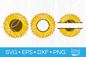 Download Sunflower Svg Bundle Sunflower Monogram Split Monogram Circle Monogram By Savanasdesign Thehungryjpeg Com