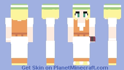 Pokemon) BW Bianca Skin Minecraft Skin
