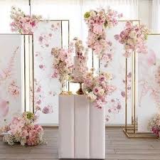 Pin By Bato On D Wedding Stage Decorations Wedding Backdrop Design Wedding Colors