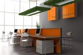 The Acoustic Factory Creates Soundproofing From Living Plants And Recycled Materials Office Interior Design Modern Modern Office Interiors Modern Office Design