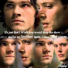 This is got to be one of the best moments of these brothers. Supernatural,  Dean and Sam Winchester