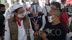 Relawan Sandiaga Uno Gelar Rapid Test Covid 19 Di Waduk Pluit Metro Tempo Co
