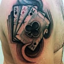 Check spelling or type a new query. Gorgeous Colored Playing Cards Upper Arm Gambling Tattoo Tattooimages Biz