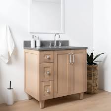 White Oak Bathroom Vanity