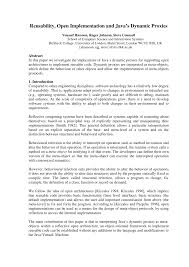 Check spelling or type a new query. Pdf Reusability Open Implementation And Java S Dynamic Proxies