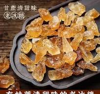 Yangtse River Yellow Rock Sugar - 400g Pure Cane Crystal For Tea, Desserts  & Chinese Cooking