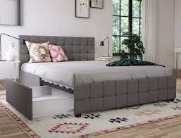 With its streamlined design, elegant upholstery, and glam legs, this is a storage bed that looks really good, and has plenty of storage to spare thanks to the four side drawers. Best Storage Beds In 2021 Comprehensive Review Our Top 10 Picks