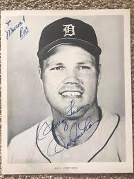 Opening Day for our Detroit Tigers!! I'm sharing some pictures of my all  time favorite Tiger....Bill Freehan, catcher for the 1968 World Series  champions. I'm much older now, but I always wore