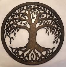 Excited To Share This Item From My Etsy Shop Round Tree Of Life Sign Wooden Custom Wall Art Homedecor Tree Of Life Art Custom Wall Art Tree Of Life Artwork