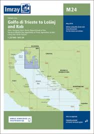 Imray Chart M24 Golfo Di Trieste To Losinj And Rab