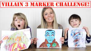 Coloring is a wonderful and exciting childrens game that very well develops many of the skills of children. Villains 3 Marker Challenge Doll Maker Slappy Benson Youtube