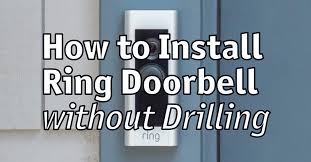How important can a doorbell be? How To Install Ring Doorbell Without Drilling Home Security Planet
