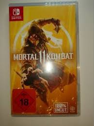 Heute werden wir ein mortal kombat spiel basteln! Nintendo Switch Spiele Fsk 18 Z B Mortal Kombat 11 Doom Wolfenstein Ebay