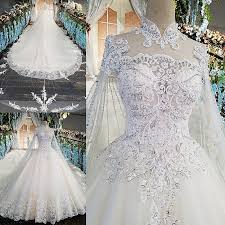 Find the perfect wedding dress for your big day. Ls00169 Luxury Wedding Gowns With Cape Beaded Ball Gown Short Sleeves High Neckine Lace Vestido De Noiva Princesa Real Photos Luxury Wedding Gown Wedding Gownsgown With Cape Aliexpress
