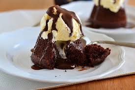 Heat at 30 second intervals until completely melted and combined. Easy Chocolate Molten Lava Cakes