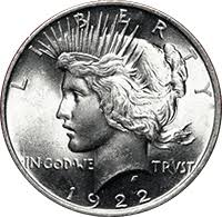 1922 Peace Dollar Value Cointrackers