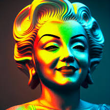 Let's use A.I. to visualize Marilyn Monroe as every deity