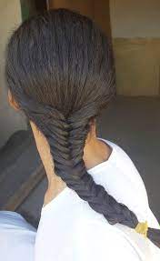 pin em fishtail braids