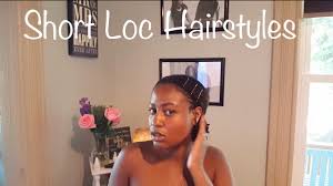 They are tiny in size and allow more versatility for styling. Sisterlocks Hairstyles Short Hair Youtube