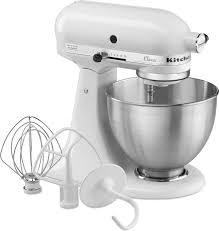 5,000 brands of furniture, lighting, cookware, and more. Kitchenaid White Classic Series 4 5 Quart Stand Mixer K45sswh Leon S