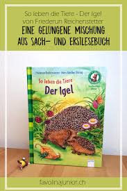 Strategie 3 zum sachtext verstehen: Favolina Und Junior Erstlesebuch So Leben Die Tiere Der Igel Von Friederun Reichenstetter
