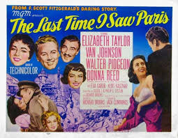 The Last Time I Saw Paris Movie Poster Print (11 x 17) - Item # MOVIB36020  - Posterazzi