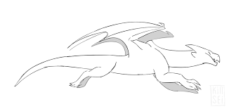 Dragon Run Cycle Animation Sketches Creature Drawings Creature Art