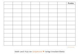 15 blanko tabelle zum ausdrucken torontotankard com. Pin Auf Stadt Land Fluss