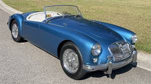Image result for Mineral Blue 1959 MG