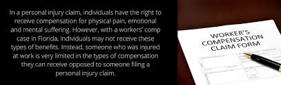 How much does workers' comp pay per week? Workers Compensation Claim Vs Personal Injury Claim In Florida