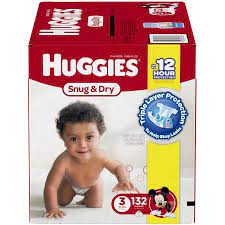 They come in a pack of 132. Huggies Snug Dry Diapers Size 3 132 Count Walmart Com Baby Diapers Sizes Huggies Diapers New Baby Products