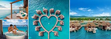 Sandals resorts overwater bungalows in jamaica getting stamped honeymoon jamaica honeymoon overwater bungalows inclusive resorts. All Inclusive Overwater Villas In The Caribbean Sandals