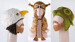 Pin On Amigurumi Crocheted Animal Hats Age 6 Adult