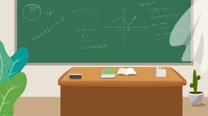 Materiale Di Base Semplice Dell Insegna Di Aula Di Giorno Degli Insegnanti Latar Belakang Kartun Ruang Kelas Latar Belakang Animasi