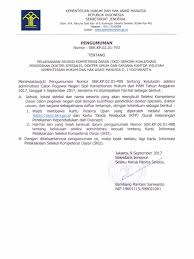 Cpns kemenkumham yang membagi dua formasi bagi yang lulusan sarjana dan sma/d3 telah melewati tahapan seleksi administrasi/ berkas. Pengumuman Cpns Kemenkumham 2017