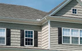 It's color palette was chosen to simulate the look of real cedar wood shakes in various stages of aging and can be used as an accent for dormers, peaks, under porches or as a whole house application. Home Accents