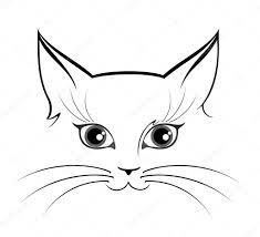kedi kafasi vektorler kedi kafasi vektor cizimler vektorel grafik depositphotos