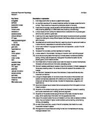 Ap Psychology Unit Quiz For Module 4 On Neuroscience Ap Psychology Ap Psychology Exam Psychology