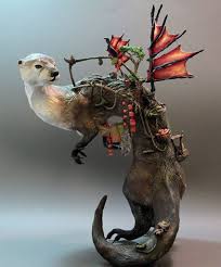 Guelph On Canada Fine Artist Ellen Jewett Artistaday Steampunk Animals Animal Sculptures Art