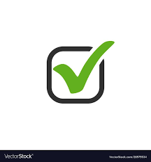 Check Mark Icon Check Mark Green In Square Check Vector Image Mark Green Powerpoint Background Design Icon Check