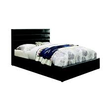 Aside from the drawers on the base, the headboard is also equipped with enough spaces to store this bed features a minimalist aesthetic with maximum storage. Riverbend Full Upholstered Storage Bed Black Coaster Fine