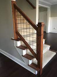 Landing Interior Stair Railing A Frame House Stairs